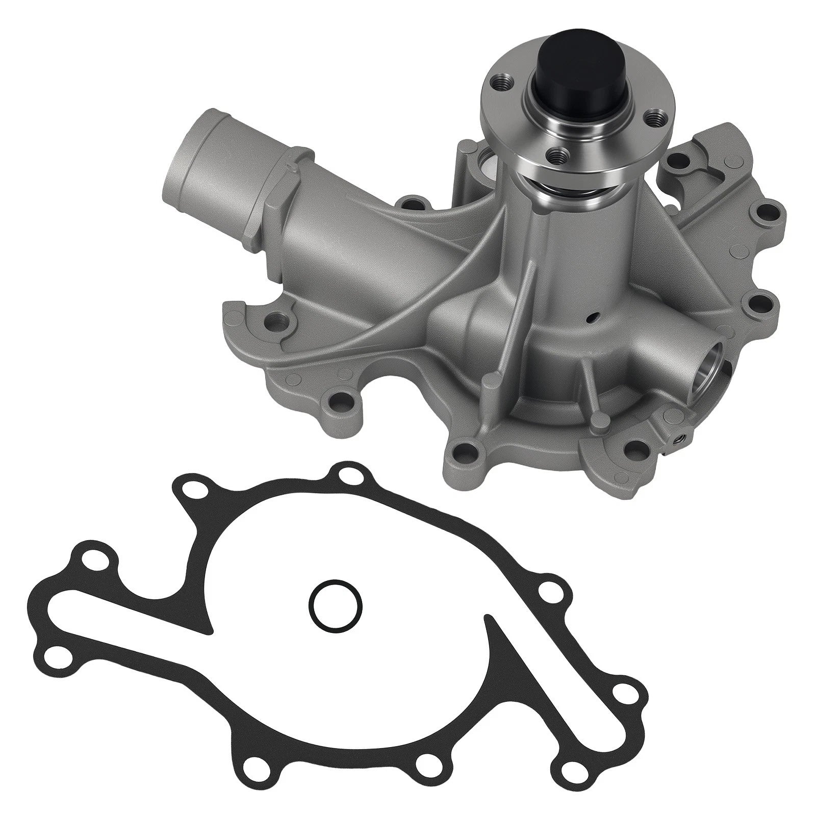 Coolant Water Pump for Ford E-250 E-150 4.2L 1997-2008 3L3Z8501DB Aluminum