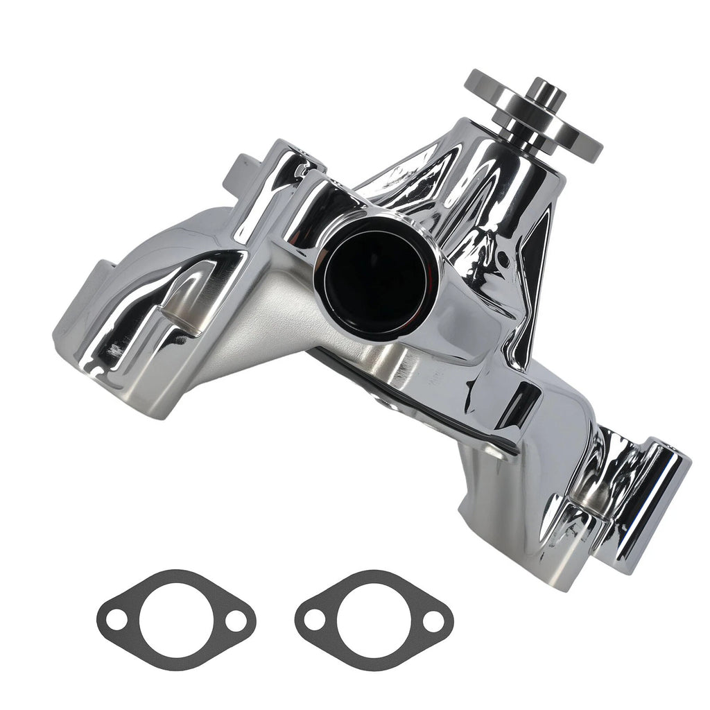 Long Water Pump for Chevy Big Block 396 402 427 454 V8 (1969–1987) Chrome Aluminum