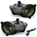 Smoked Lens Front Bumper Fog Lights + Switch for VW Passat (2001–2005)