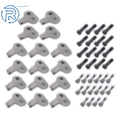 Stump Grinder Teeth Kit for Toro STX-38 (Replacement, 48 Pcs)