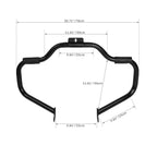 Mustache Highway Engine Guard Crash Bar for Harley Softail Slim Fatboy (2000–2017)