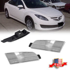 Clear Lens Front Bumper Side Marker Reflector Lights for Mazda 6 (2009–2013)