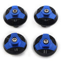 Frame Hole Cap Cover Plug Set of 2 for Kawasaki Ninja 250 250R ZX250 ZX300R Blue