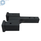 Dual Hitch Extender for Trailer 2-In Receiver (10000 lbs Capacity)
