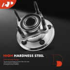 2X Rear Wheel Hub & Bearing Assembly for Jeep Grand Cherokee (2005–2010)