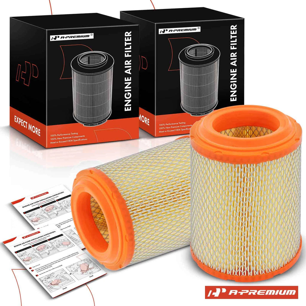 2X Engine Air Filter for Jeep Compass Patriot Dodge Caliber (2011–2012)