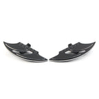 Black Male Mount Foot Pegs for Harley Dyna FXD FLST (2006-2017)