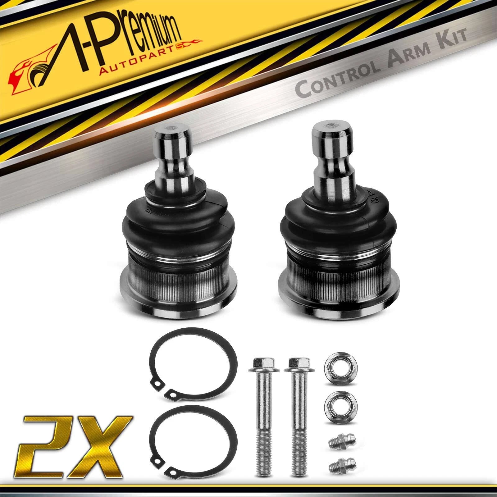 2X Front Lower Ball Joint for Chevrolet Trailblazer (2002–2009)
