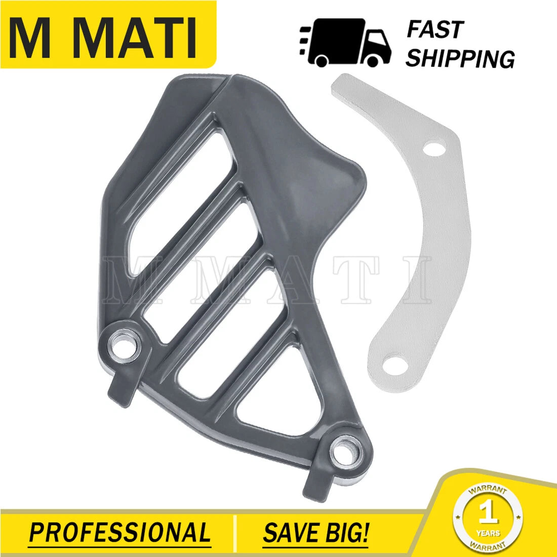 Sprocket Cover Guard & Chain Guide Case Saver for Honda CR125R (2000–2007)