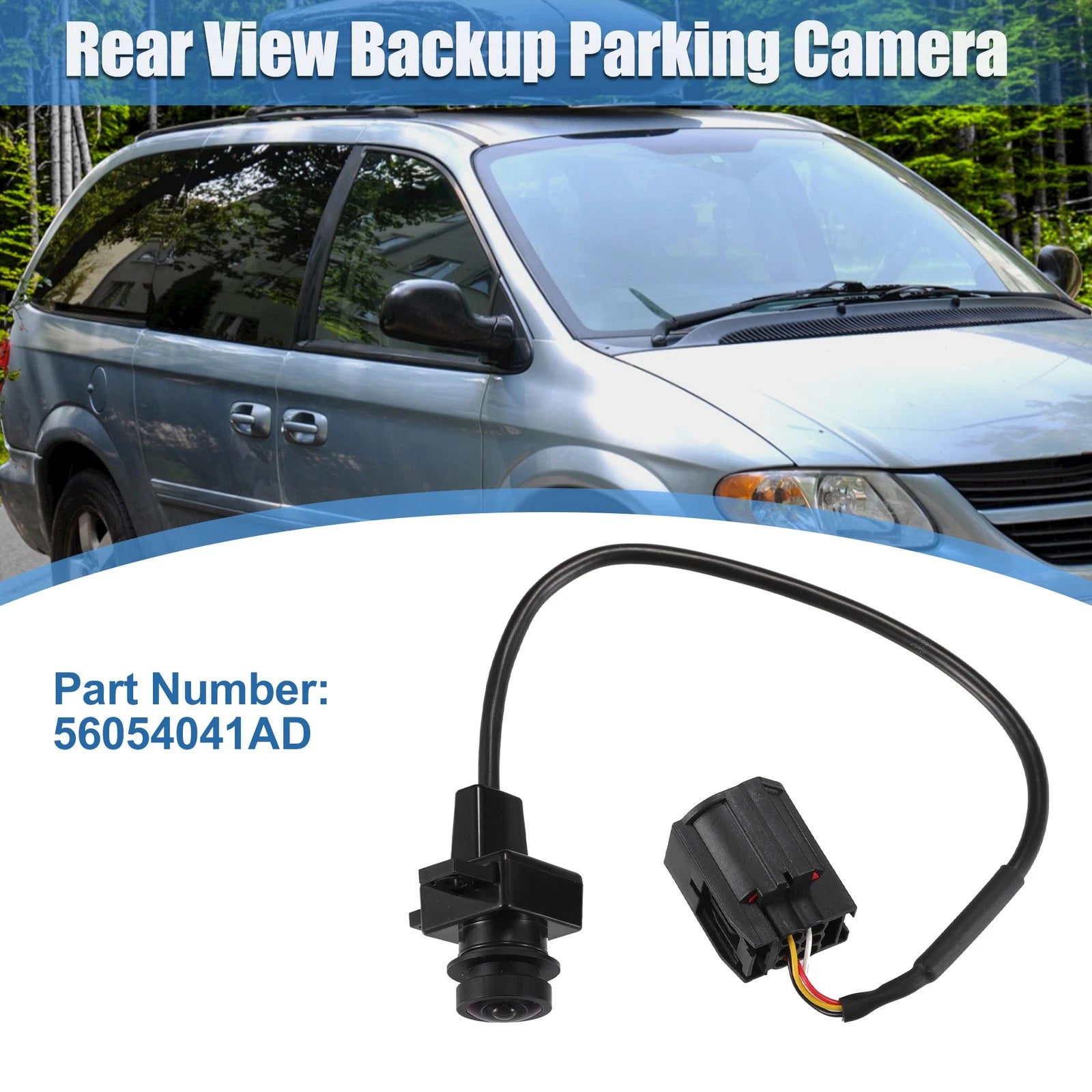 Rear View Backup Camera for Dodge Ram 1500 (2009–2012) 745060772336