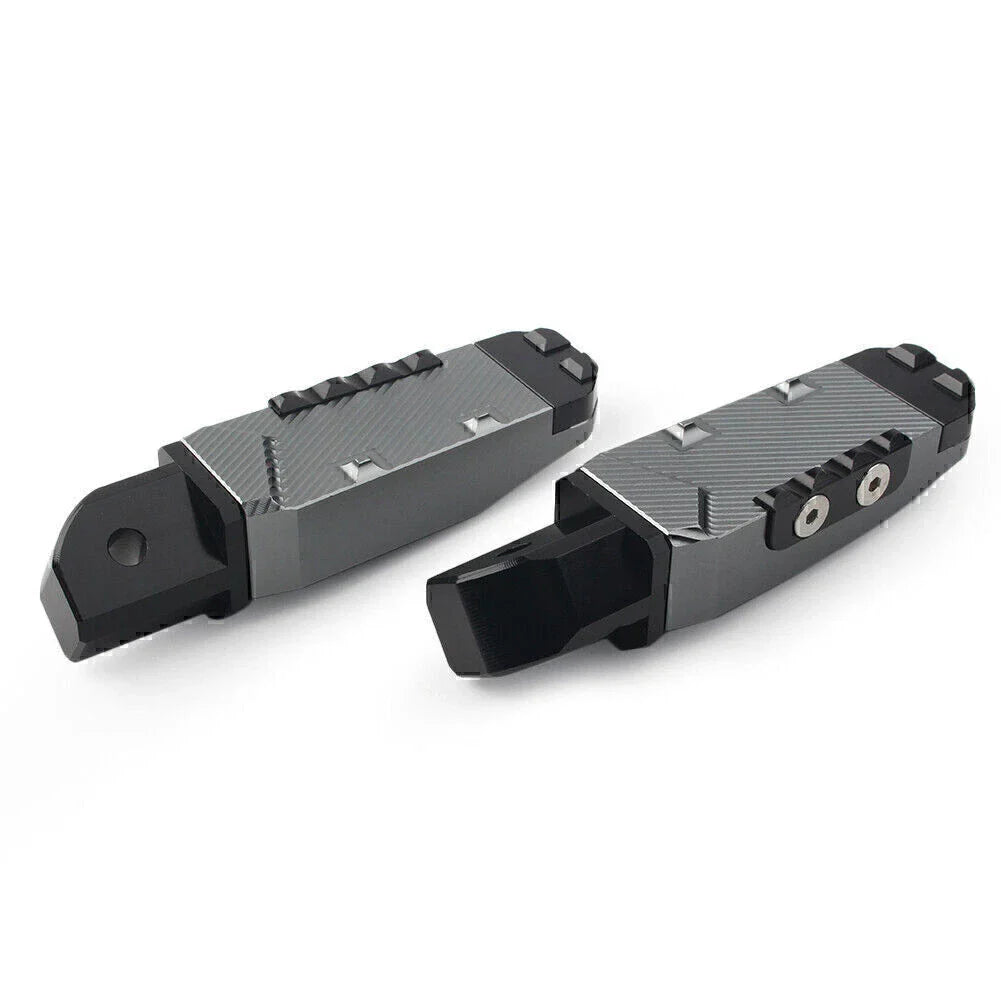 CNC Rear Passenger Footrests Pegs for Yamaha YZF R1 R6 R1M R1S (2015-2023)