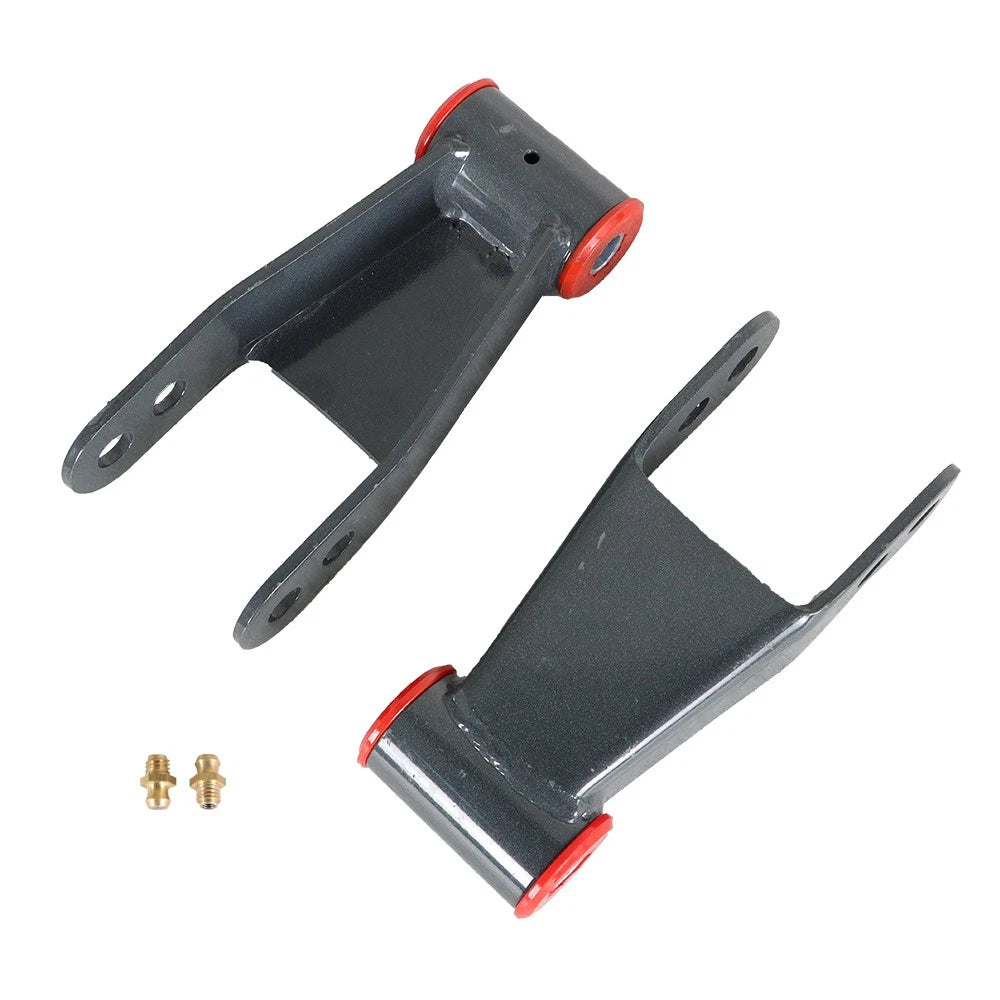 2" Rear Leveling Drop Shackles for Chevy GMC C10 (1975-1987)