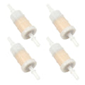 4X Gasoline Filter for Mercury Marine Outboard Engine (35-879885Q, 35-879885T)