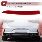 Rear Left Bumper Reflector No. 63147391647 for BMW 6 Series (2018–2023)