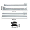 Extended Inner & Outer Rocker Panels with Cab Corner for Sierra 1500 (1999–2007)