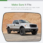 Convex Mirror Glass for Ford F150 (2004–2014)