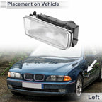 1 Pc Left Front Bumper Side Marker Light Cover for BMW 3 (No.63178357389)