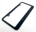 License Plate Frame Black for Dodge Challenger Charger Hellcat Script (2015–2023)
