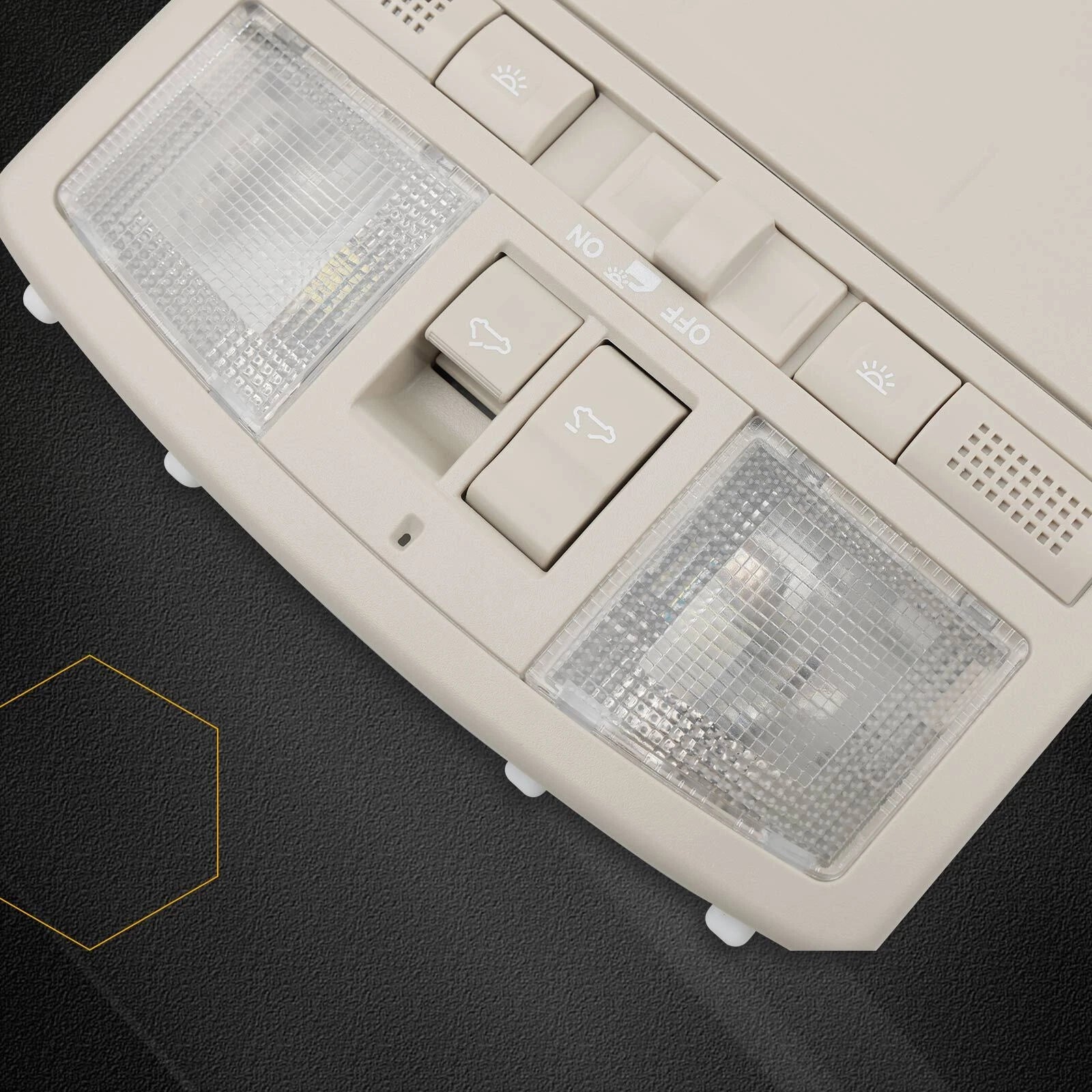 Overhead Sunroof Console Reading Light with Sunglass Holder for Mazda 6 (2009-2015)