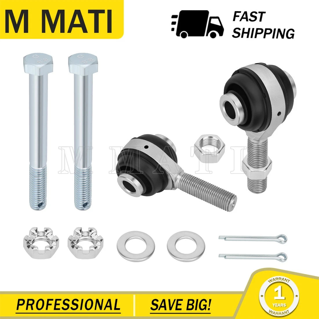 Heavy Duty Tie Rod End Kit for Can-Am Maverick 1000R 4x4 DPS (2014–2018) 709401703