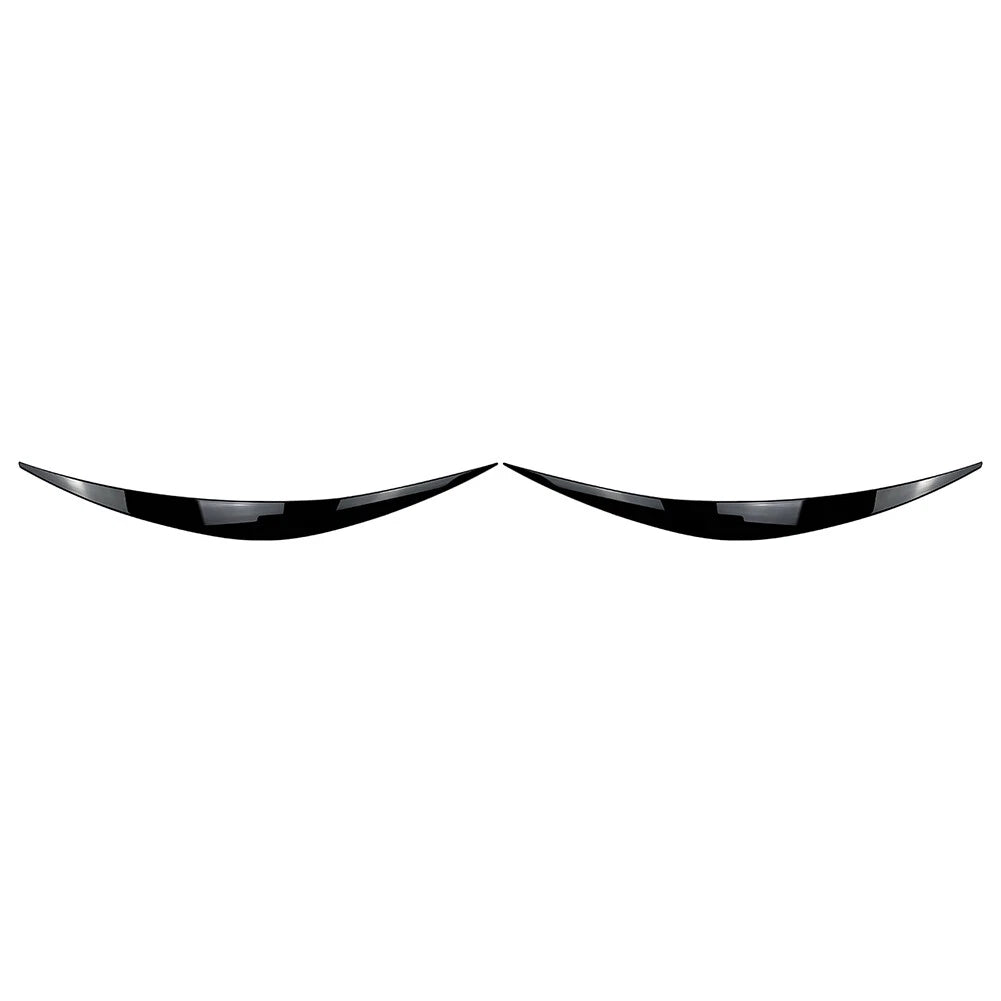 1 Pair Headlight Eyelid Eyebrow Trims for Hyundai i30 i30N (2017–2020)
