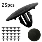 25 x Fixed Clip Black Fastener for Toyota Hood Insulation