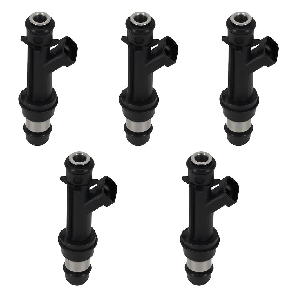 Set of 5 Fuel Injectors for Chevrolet Colorado 3.5L 3.7L (2004–2012) 12589465 25313185 25380534