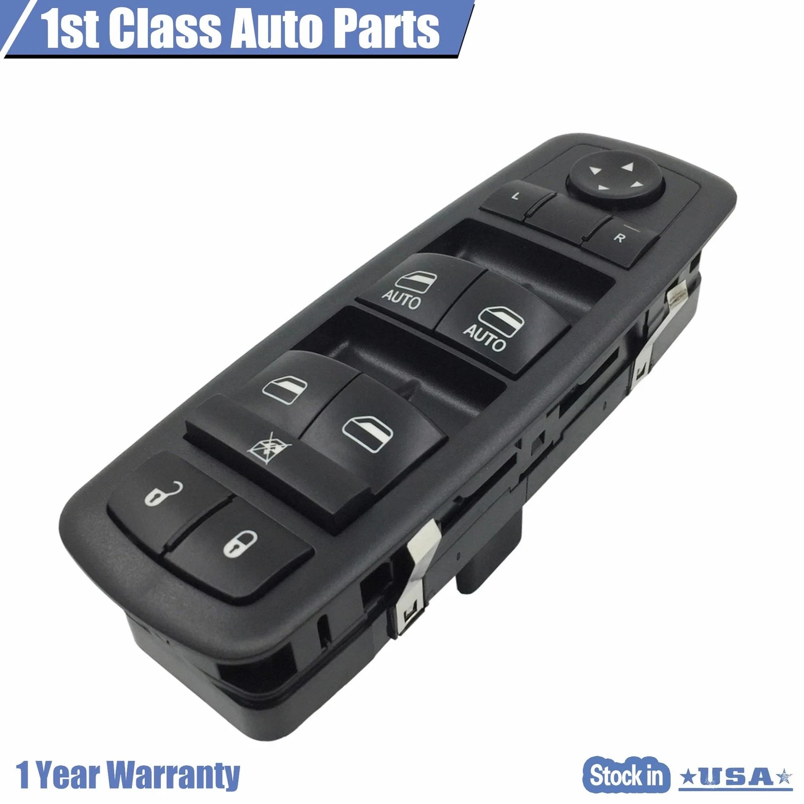 9+3 Pins Left Power Master Window Switch for Jeep Liberty Dodge Nitro (2002–2012) 901-473