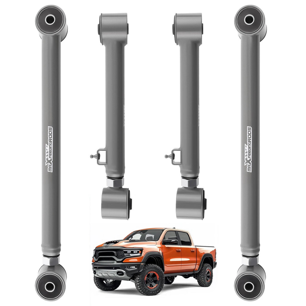 Set of 4 Adjustable Rear Control Arms 0-6" Lift for Ram 1500 Gladiator (2009–2024)