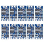 10PCS Protection Board 7.4V 10A with Overcharge Discharge Protection