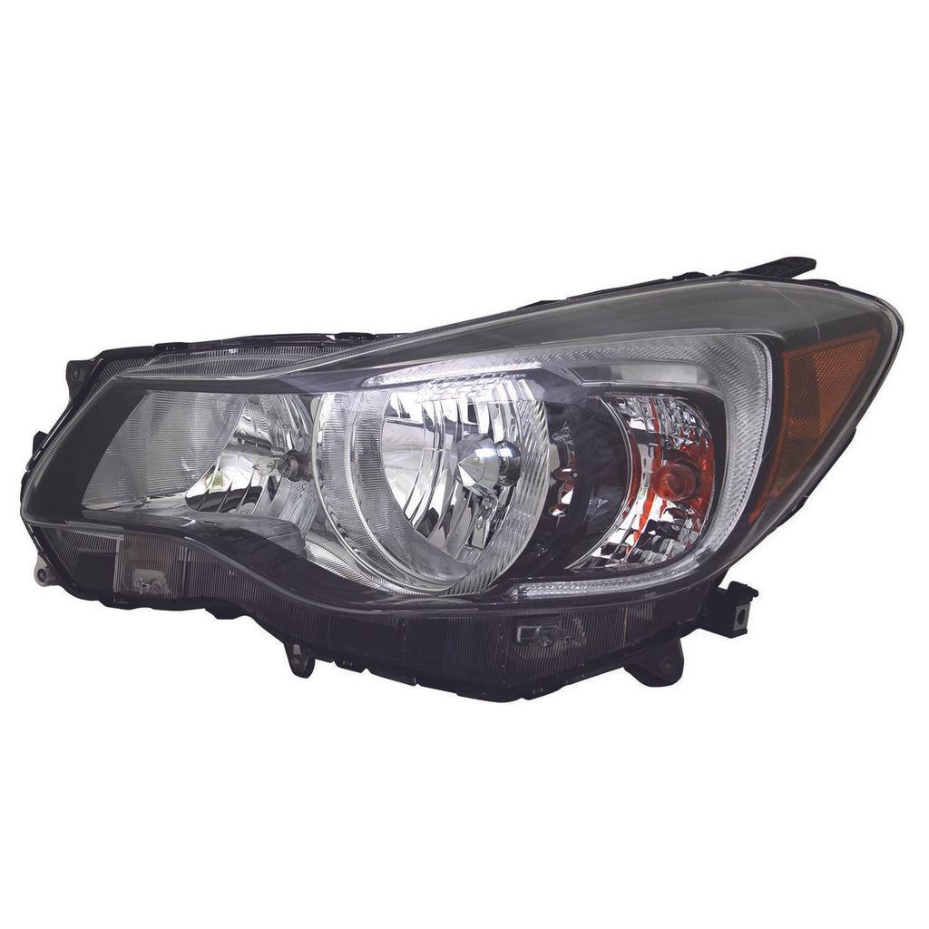 Replacement Driver Side Halogen Headlight Assembly for Subaru Impreza (2015–2016)