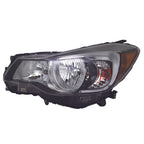 Replacement Driver Side Halogen Headlight Assembly for Subaru Impreza (2015–2016)