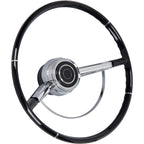 15" Steering Wheel Replacement for 1964 Chevy Impala Licensed Horn Button