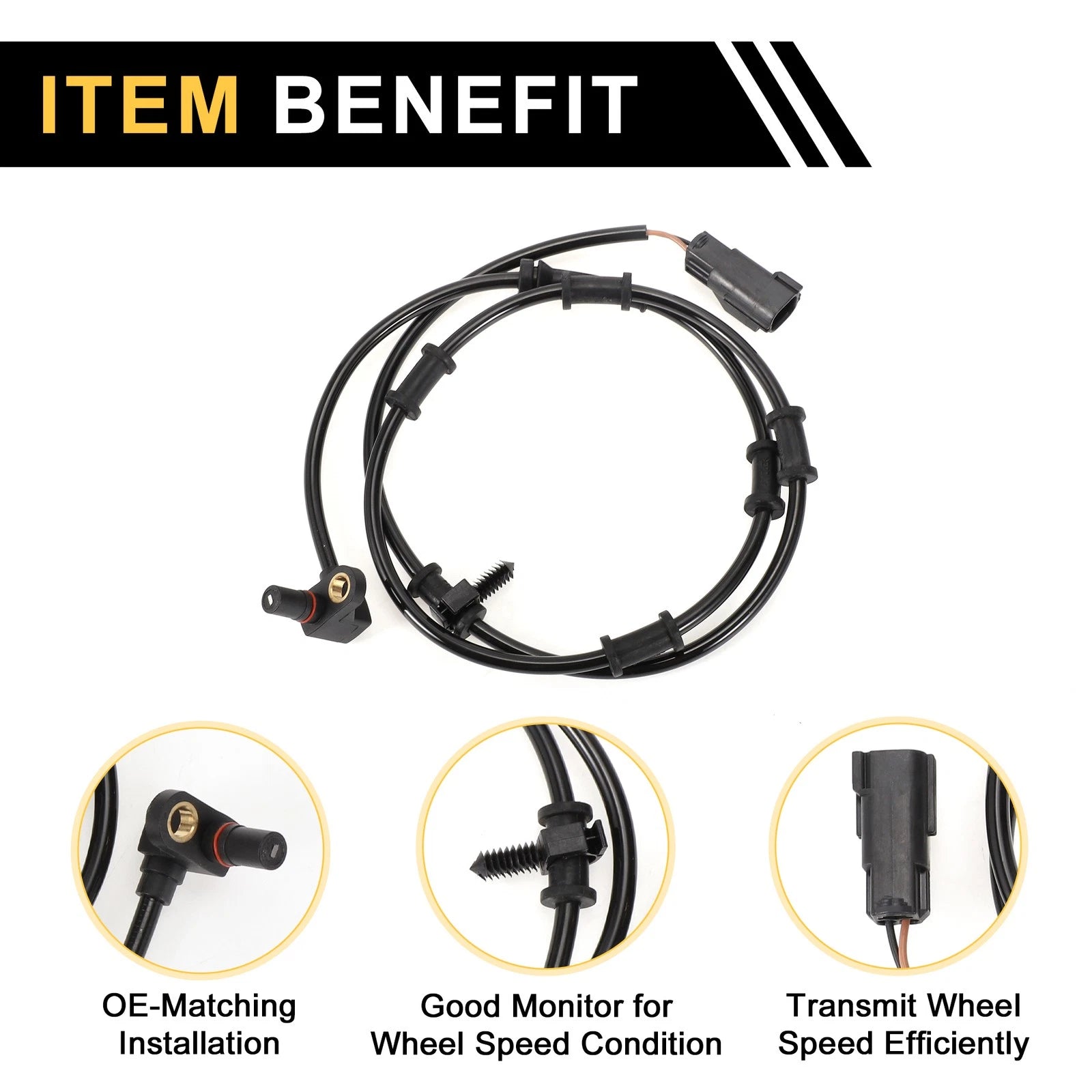 ABS Wheel Speed Sensor No. 5103493AA for Dodge Ram 3500 (2003–2005)