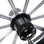 Dual Disc Front Wheel Hub Cap Cover for Harley Touring Glide (2008-2024)
