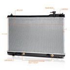 OE Replacement Full Aluminum Core Radiator for Infiniti FX35 (2003–2008) DPI-2683