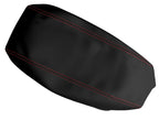 Leather Console Lid Armrest Cover for Ford Escape (2001–2004) Red Stitch