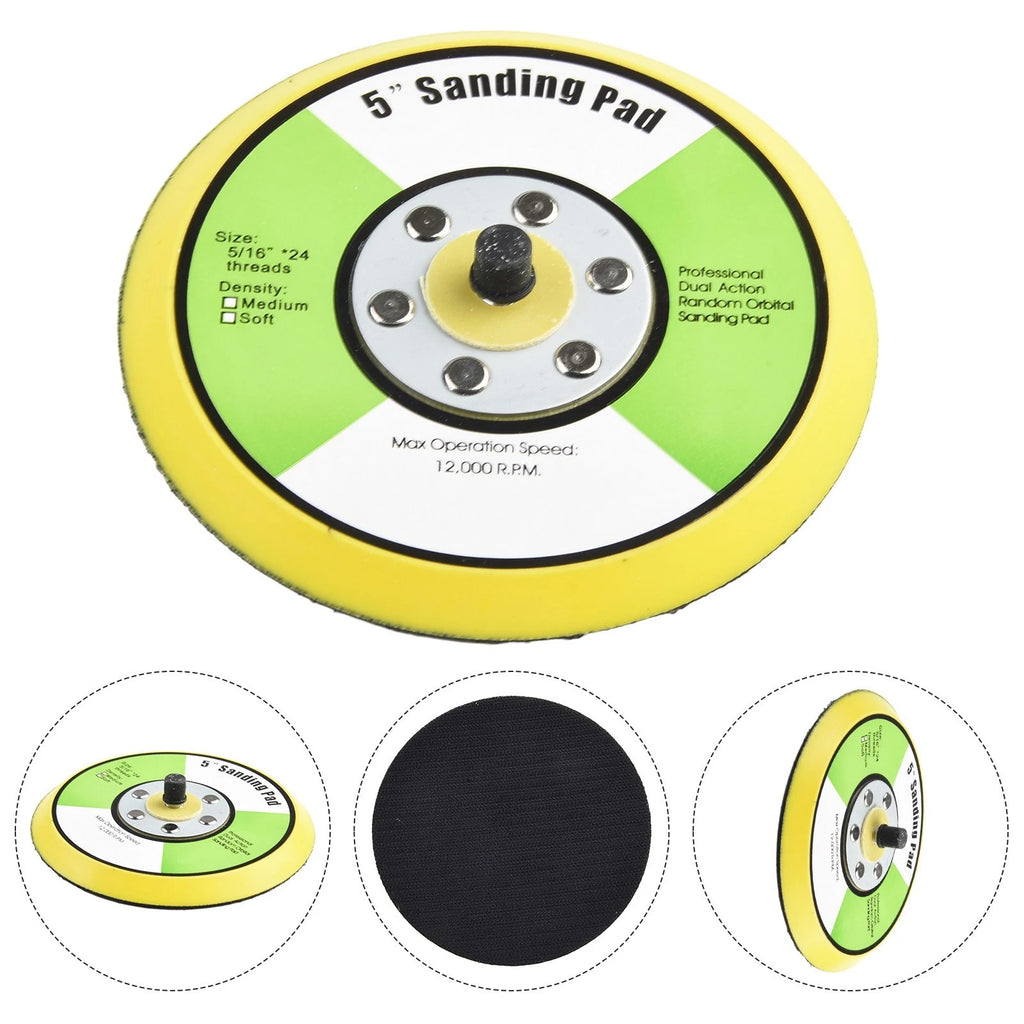 M6 5/16 Backing Pad for Air Sander (1'' - 6'')