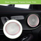 Set of 4 Door Speaker Frame Cover Trim for Mercedes Benz C E GLC Class