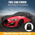 Car Cover Waterproof All Weather for Ford Mustang  190T-PU