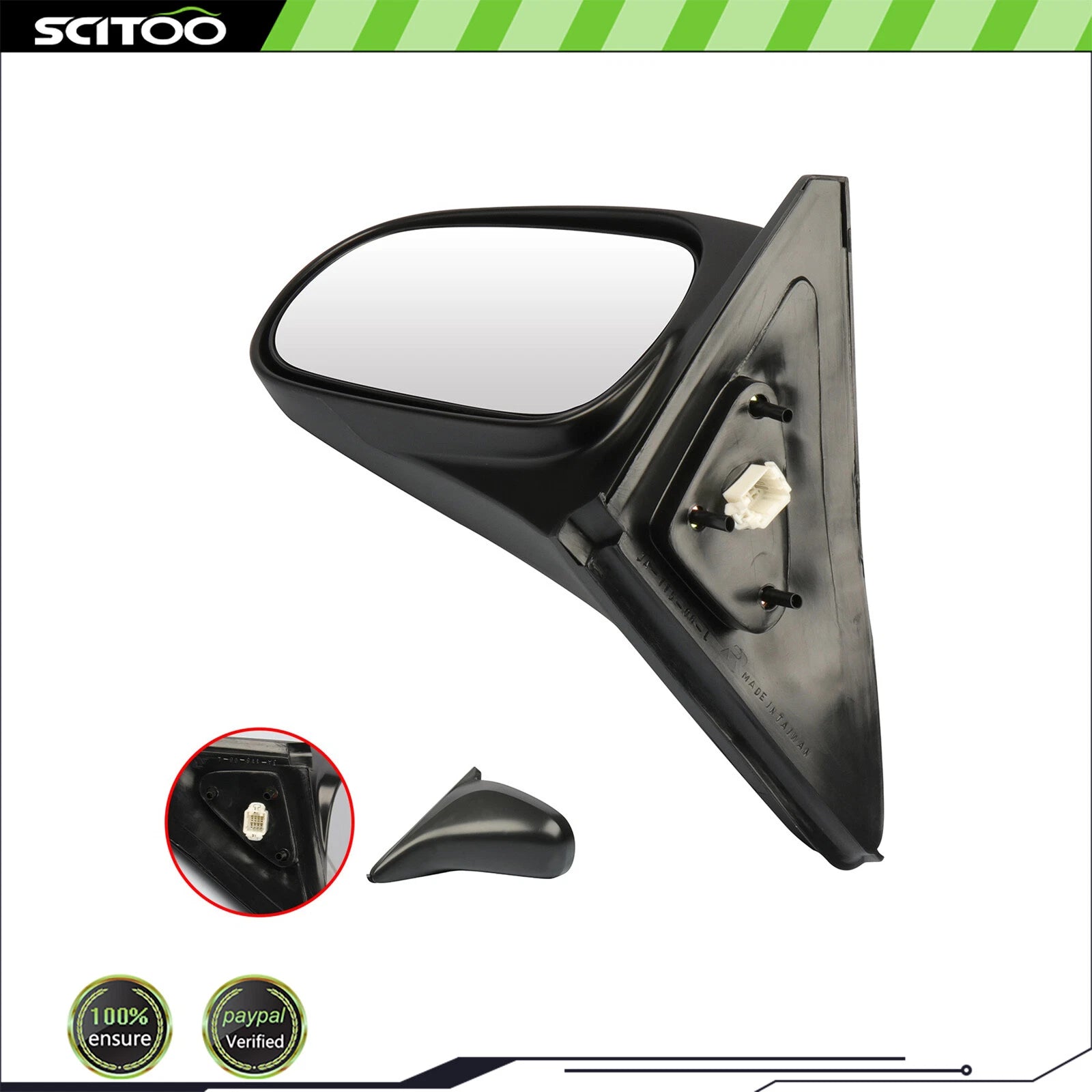 Power Mirror for Honda Civic (1996–2000) Left Side Non-Folding