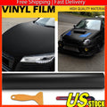 Matte Black Vinyl Wrap Film for Car (Bubble Free Air Release)