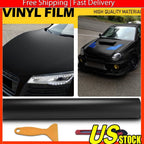Matte Black Vinyl Wrap Film for Car (Bubble Free Air Release)