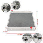 3 Row Aluminum Radiator for Chevy C10 C20 (1960-1987)