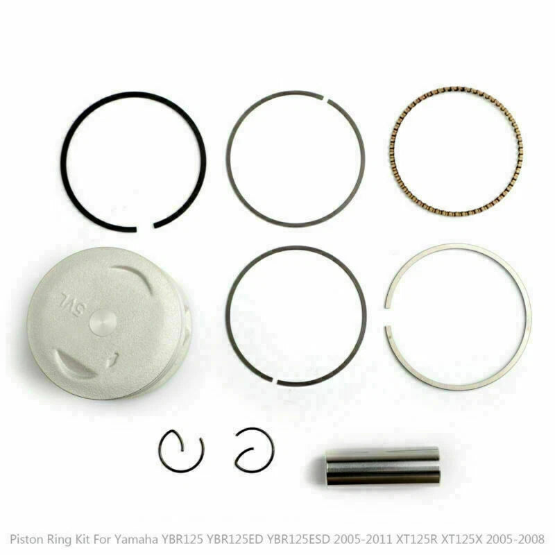 Piston Ring Kit for Yamaha YBR125 ESD XT125 R/X (2005–2014) STD Bore 54mm T9