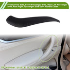 Door Panel Handle Pull Trim Cover for BMW X1 (2016–2022) No. 51417417513 Black