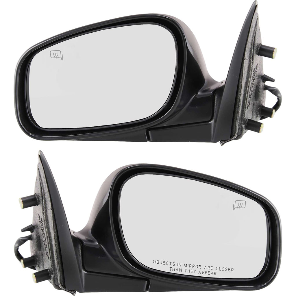 Power Mirror Set for Lincoln Town Car (1998–2002) Heated Manual Folding