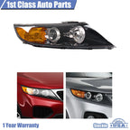 Headlight Assembly for Kia Sorento (2011-2013) Right Clear Lens