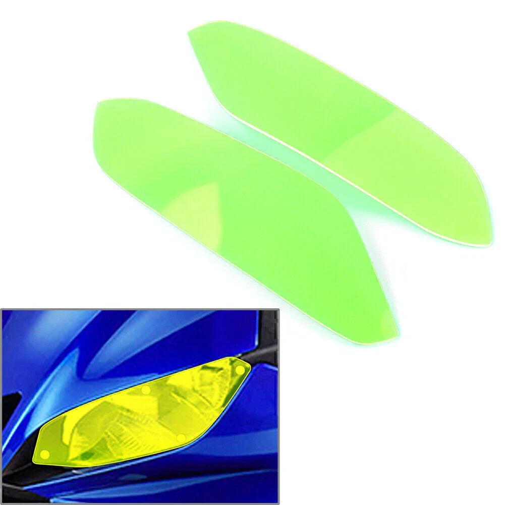 Headlight Guard Shield Green Lens Cover for Yamaha YZF R3 R25 (2018-2021)