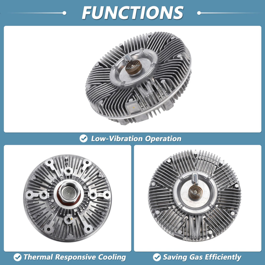 Engine Cooling Fan Clutch for Chevrolet Trailblazer (2006–2009) No.1540144